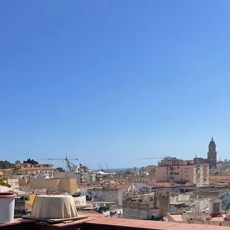 2-bedroom With Panoramic Terrace Center Apartmán Màlaga