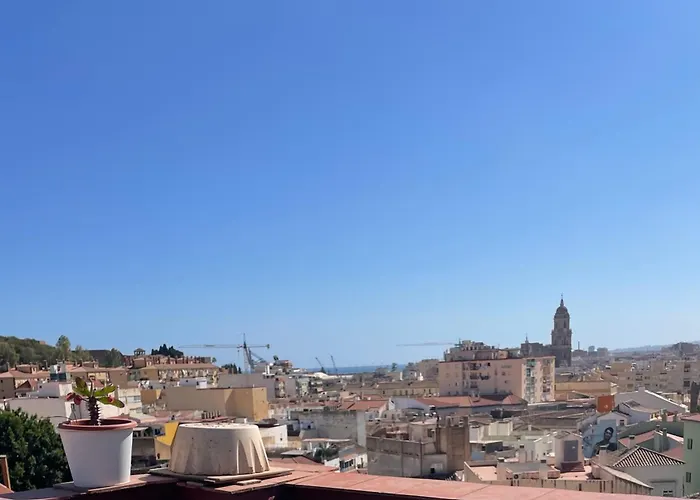 2-bedroom With Panoramic Terrace Center Apartmán Màlaga